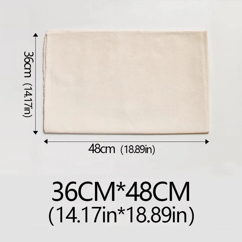Toile de fermentation en lin pour pâte à pain