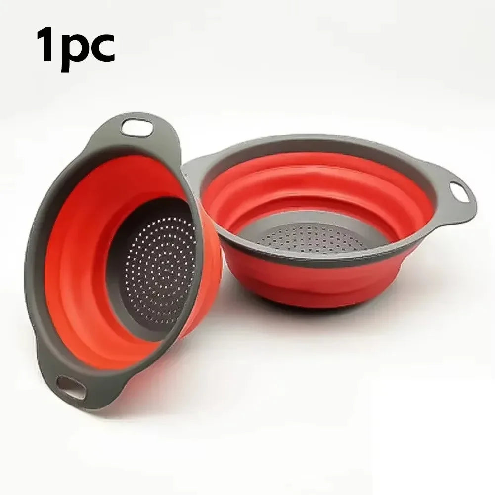 Passoire pliable en silicone