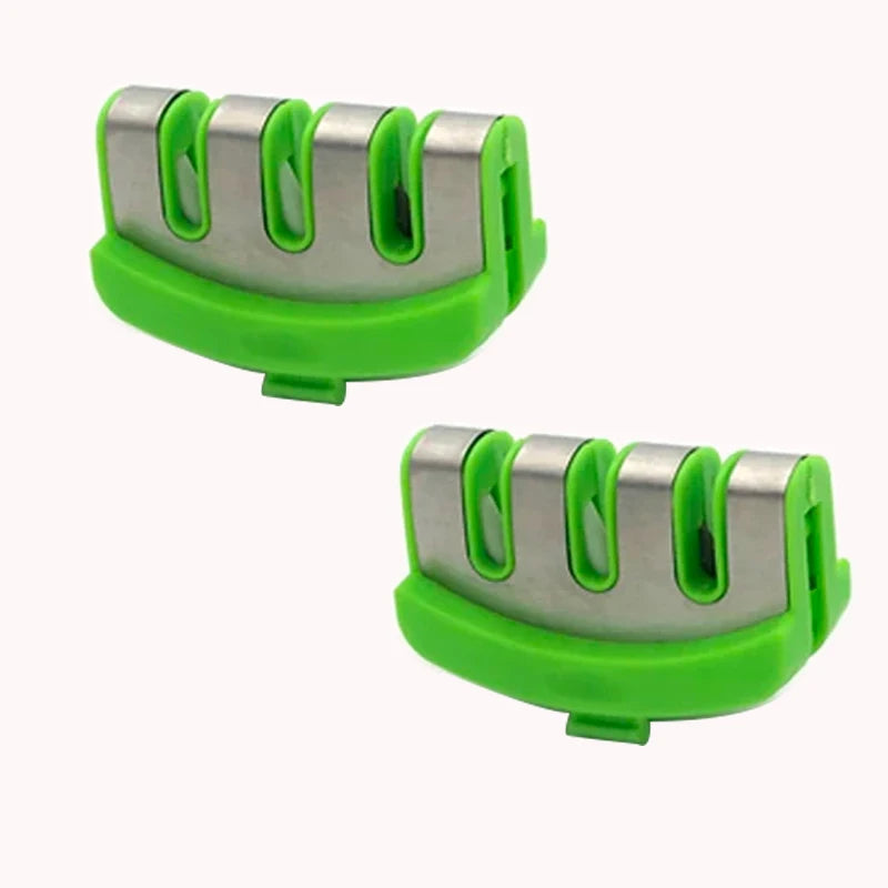 Tête de rechange pour affûteur de couteaux en céramique et carbure