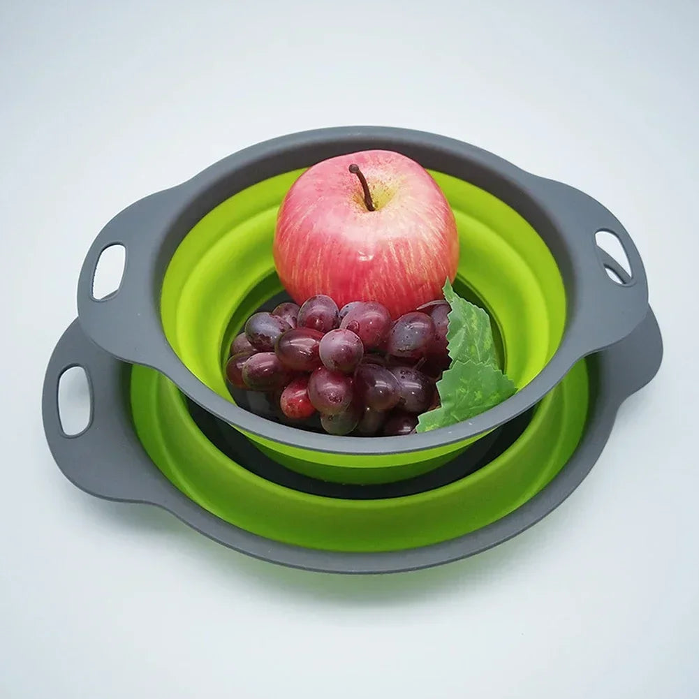 Passoire pliable en silicone