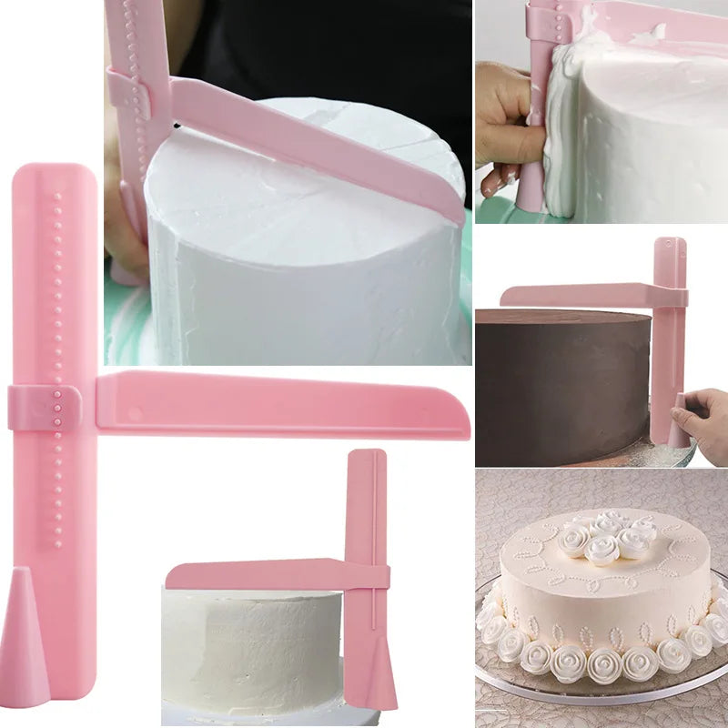 Racloir à gâteau réglable / Spatule fondant