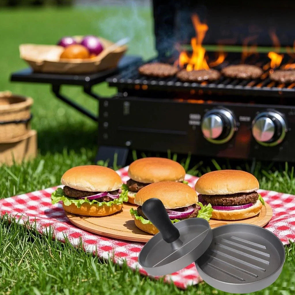 Presse à burger en aluminium