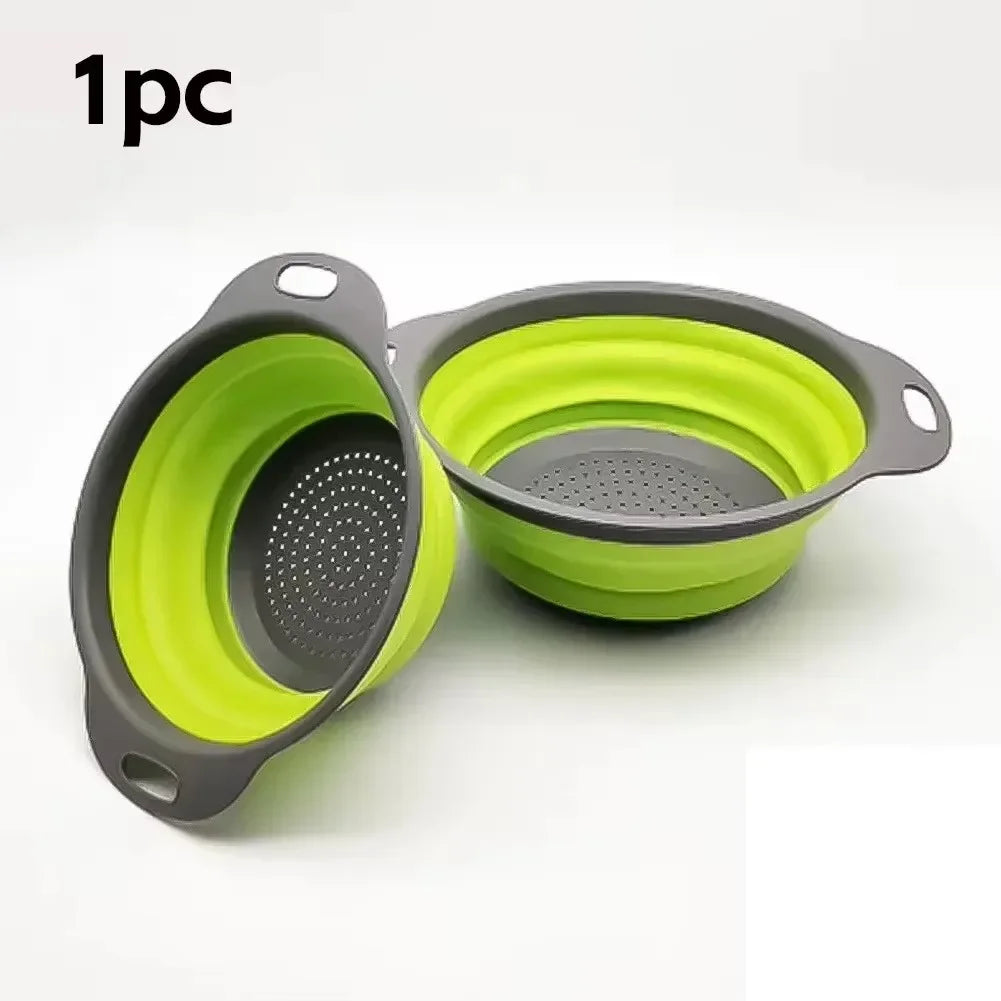 Passoire pliable en silicone