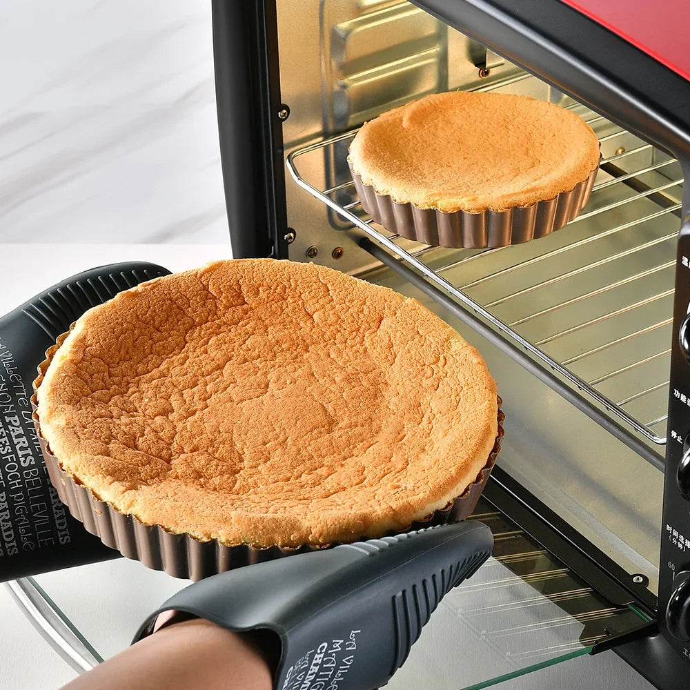 Moule à tarte et quiche antiadhésif multifonction