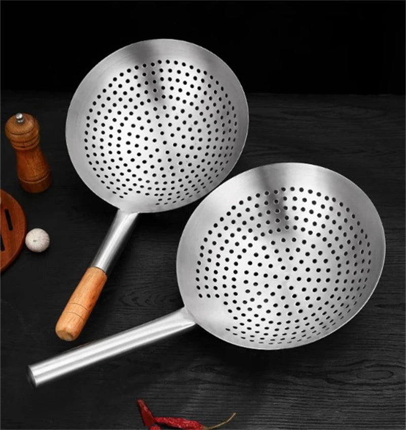 Passoire à long manche en acier inoxydable 304