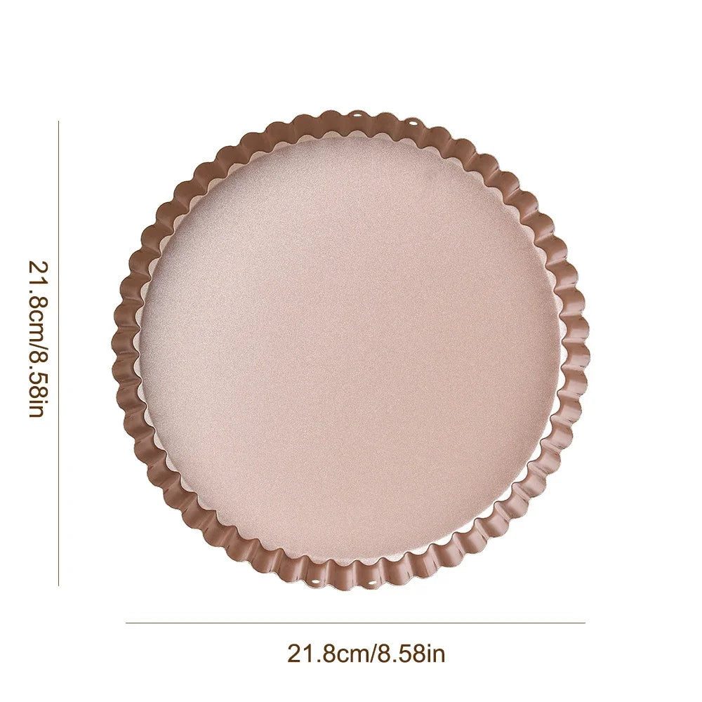 Moule à tarte et quiche antiadhésif multifonction