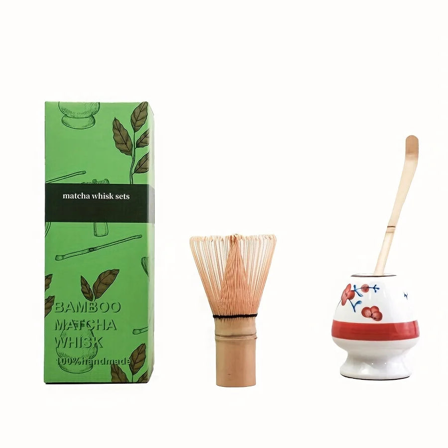 Set Matcha 3 pièces : fouet, cuillère et scoop