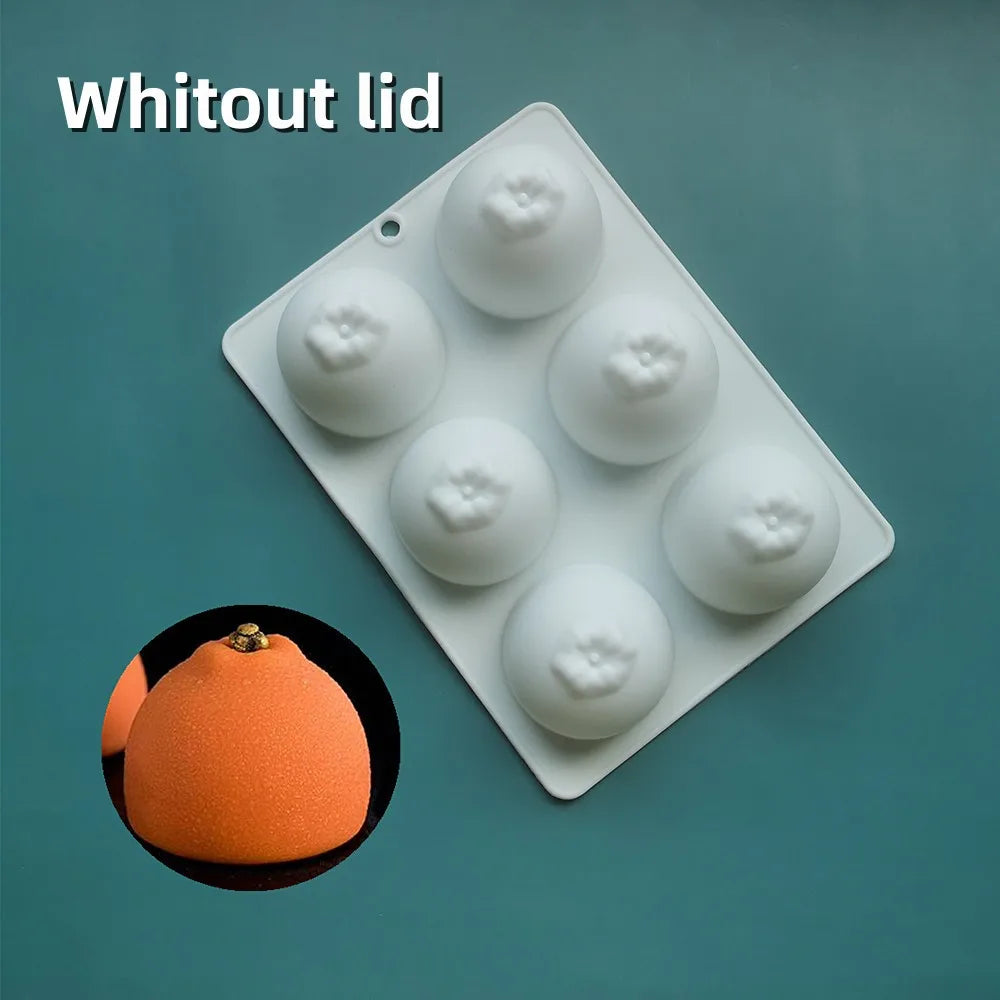 Moule en silicone 3D en forme de citron pour desserts