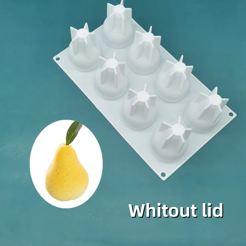 Moule en silicone 3D en forme de citron pour desserts