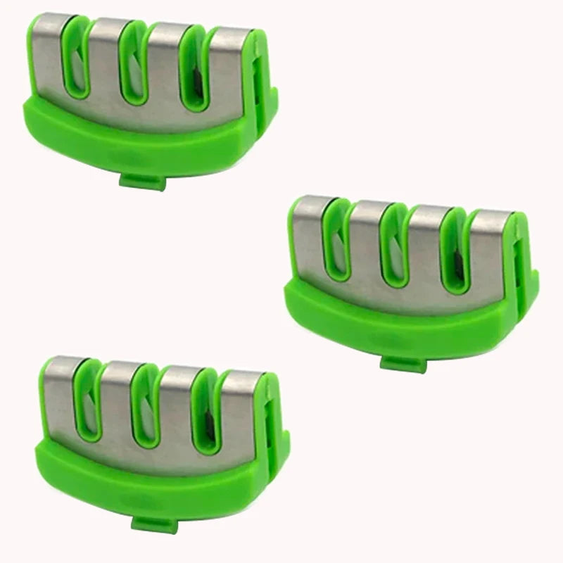 Tête de rechange pour affûteur de couteaux en céramique et carbure