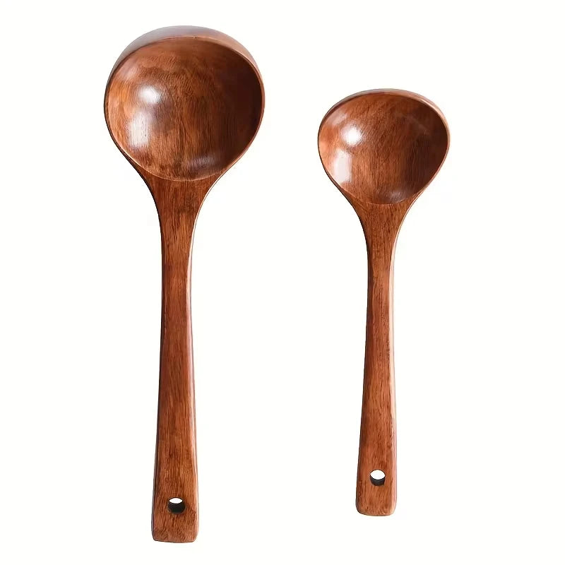 Cuillère de cuisine en bois antiadhésive