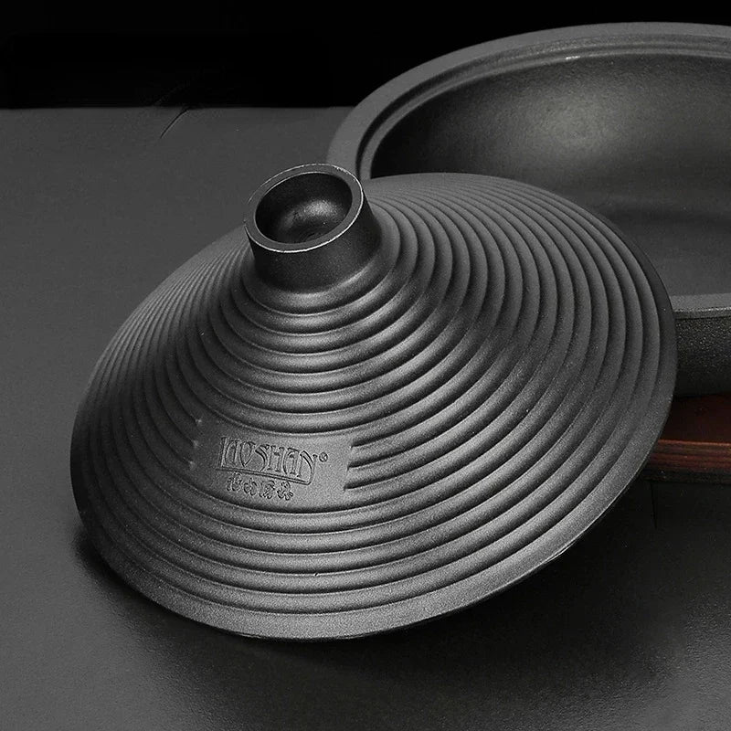 Tajine en fonte avec couvercle en aluminium