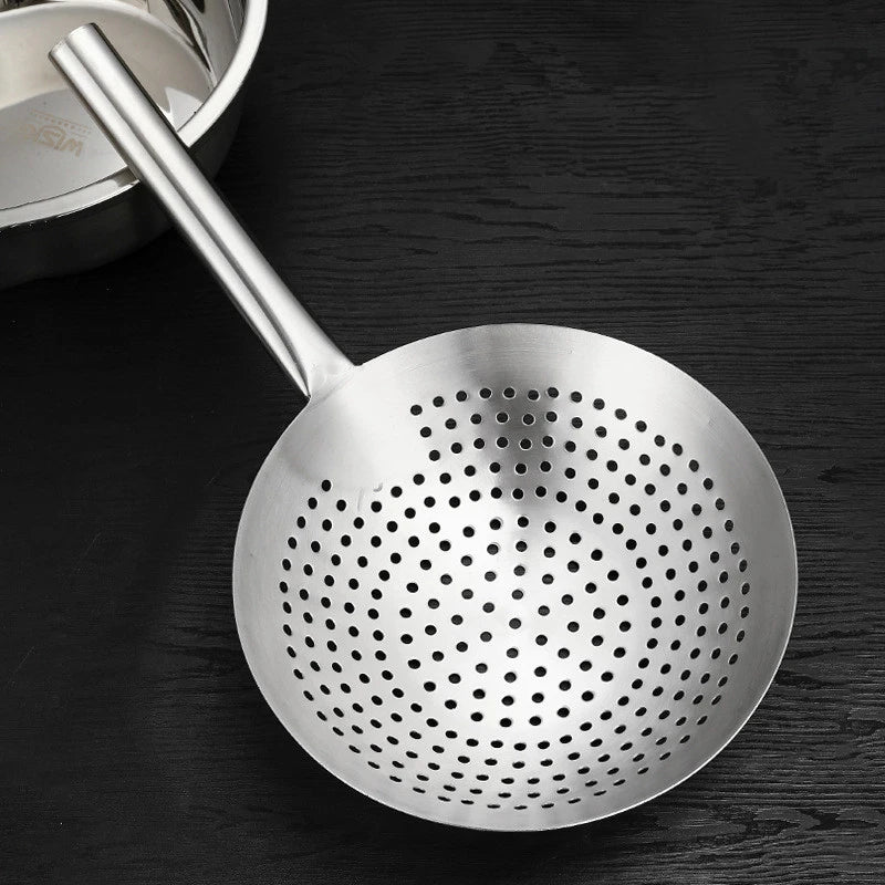 Passoire à long manche en acier inoxydable 304