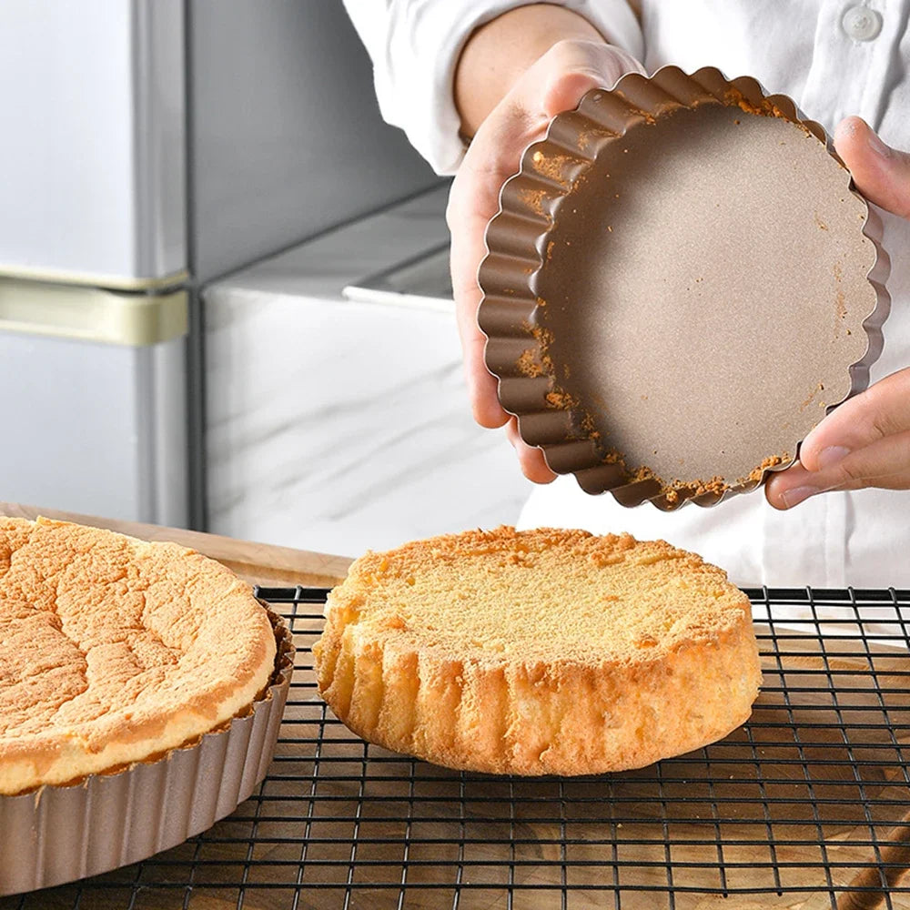 Moule à tarte et quiche antiadhésif multifonction