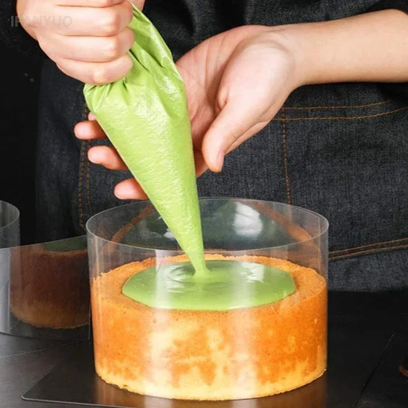 Rouleau de ruban transparent pour contour de gâteau