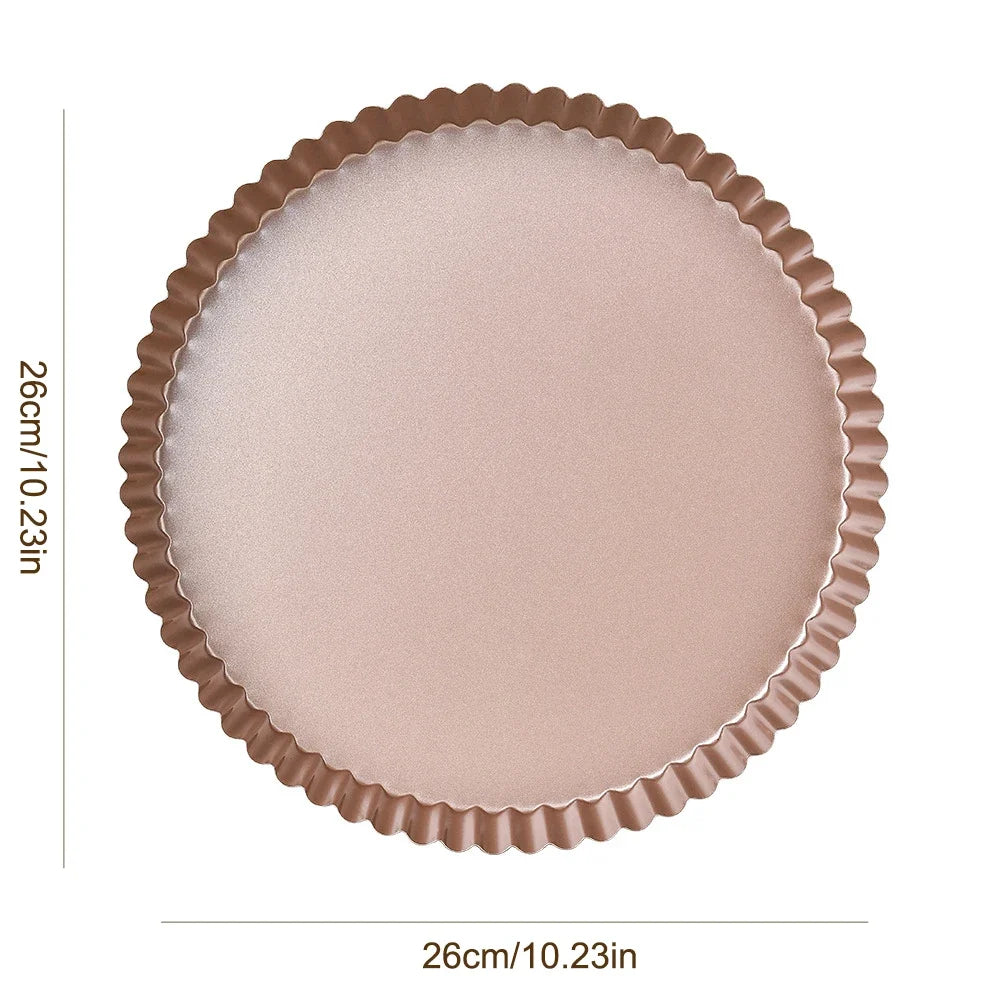 Moule à tarte et quiche antiadhésif multifonction