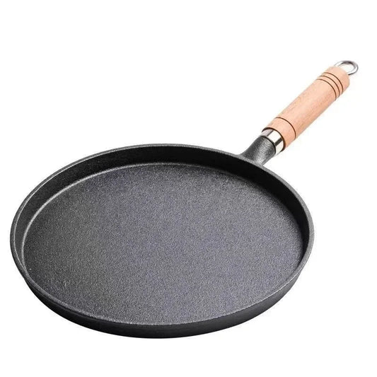 Poêle en fonte pour crêpes œufs et steak