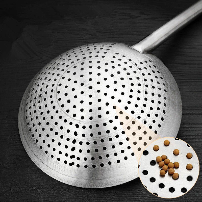 Passoire à long manche en acier inoxydable 304