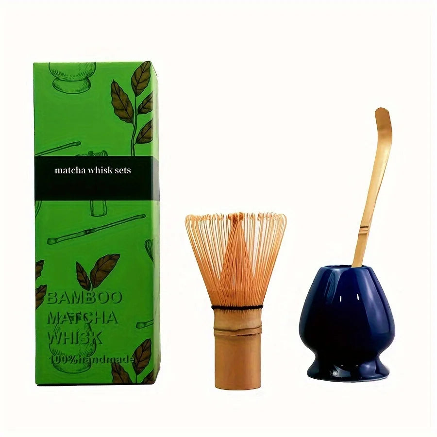 Set Matcha 3 pièces : fouet, cuillère et scoop