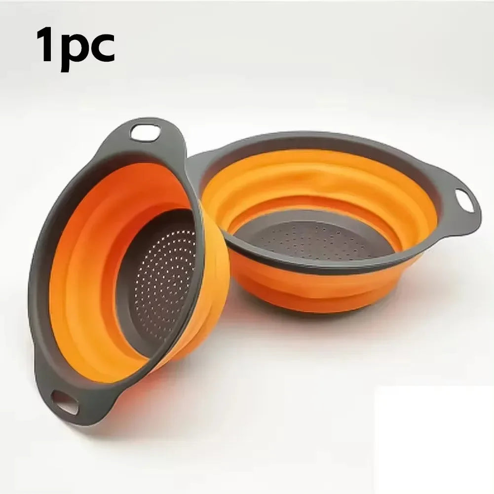 Passoire pliable en silicone