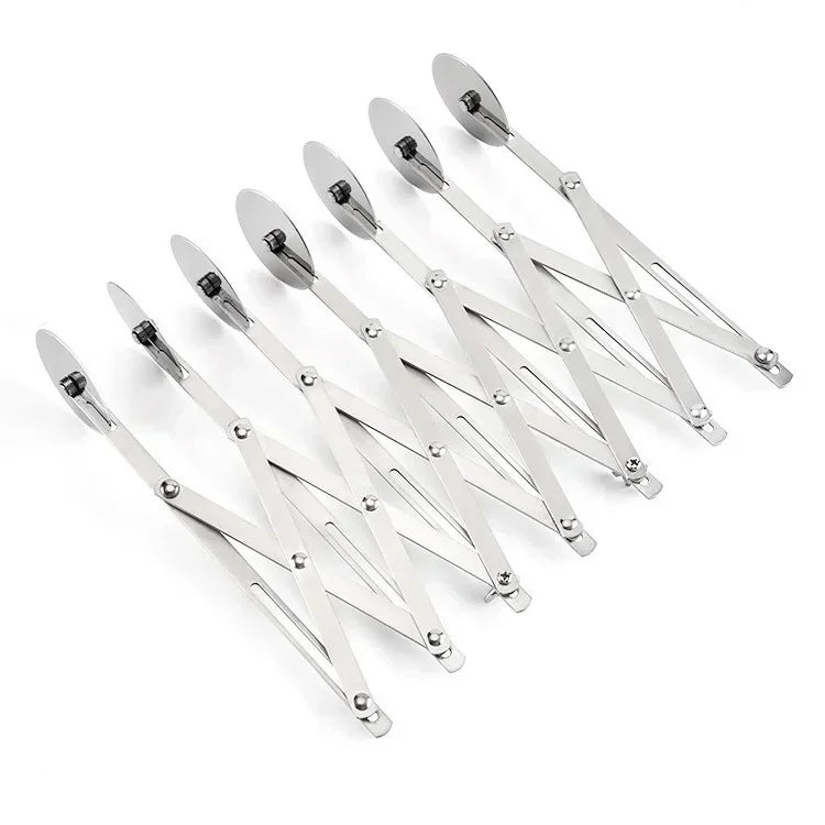 Roulette découpe-pâte 3/5/7 roues en inox