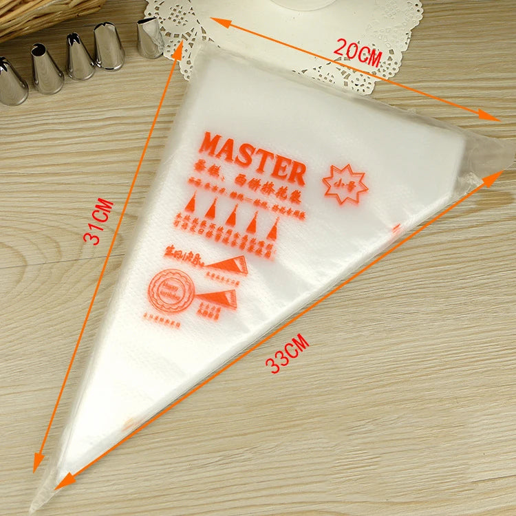 Poches à douille pâtissières jetables