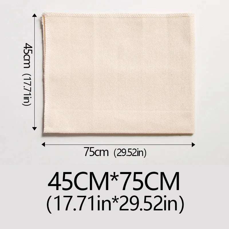 Toile de fermentation en lin pour pâte à pain