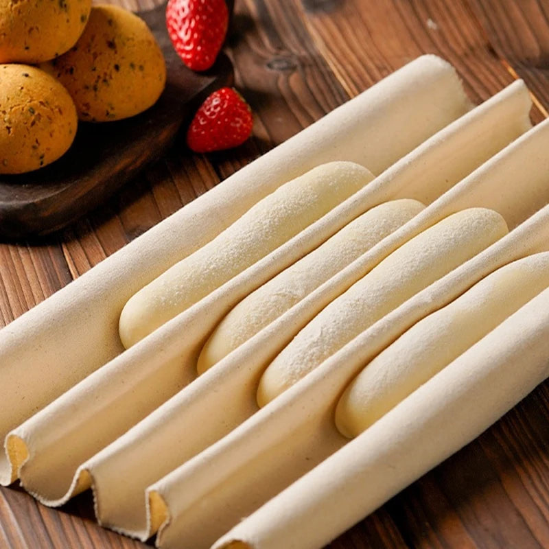 Toile de fermentation en lin pour pâte à pain