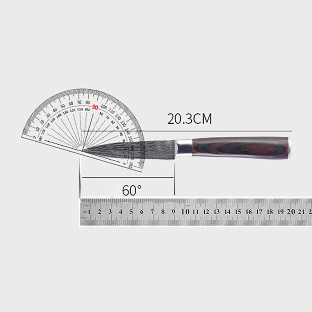Petit couteau d’office 3,5" en inox haute teneur en carbone