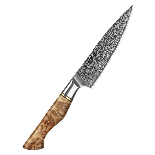 Couteau utilitaire 5" en acier Damas 67 couches