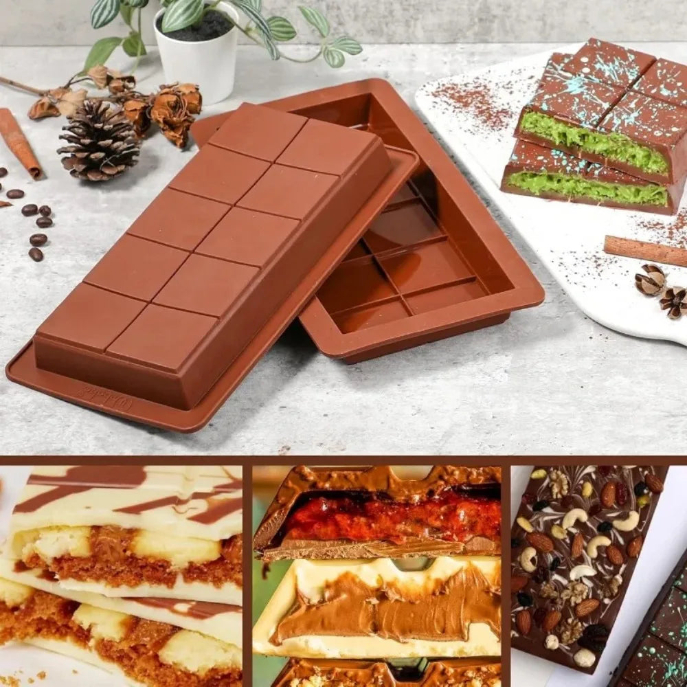 Moule à barres de chocolat en silicone