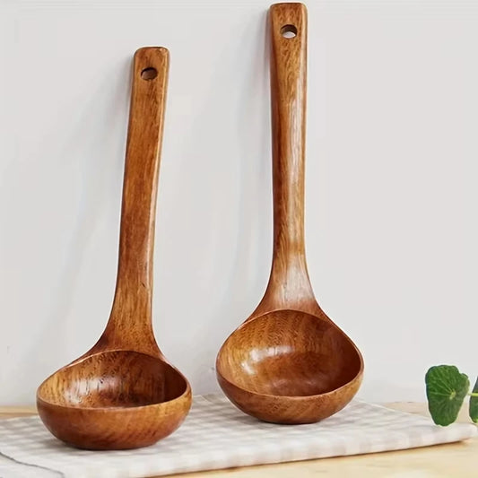 Cuillère de cuisine en bois antiadhésive