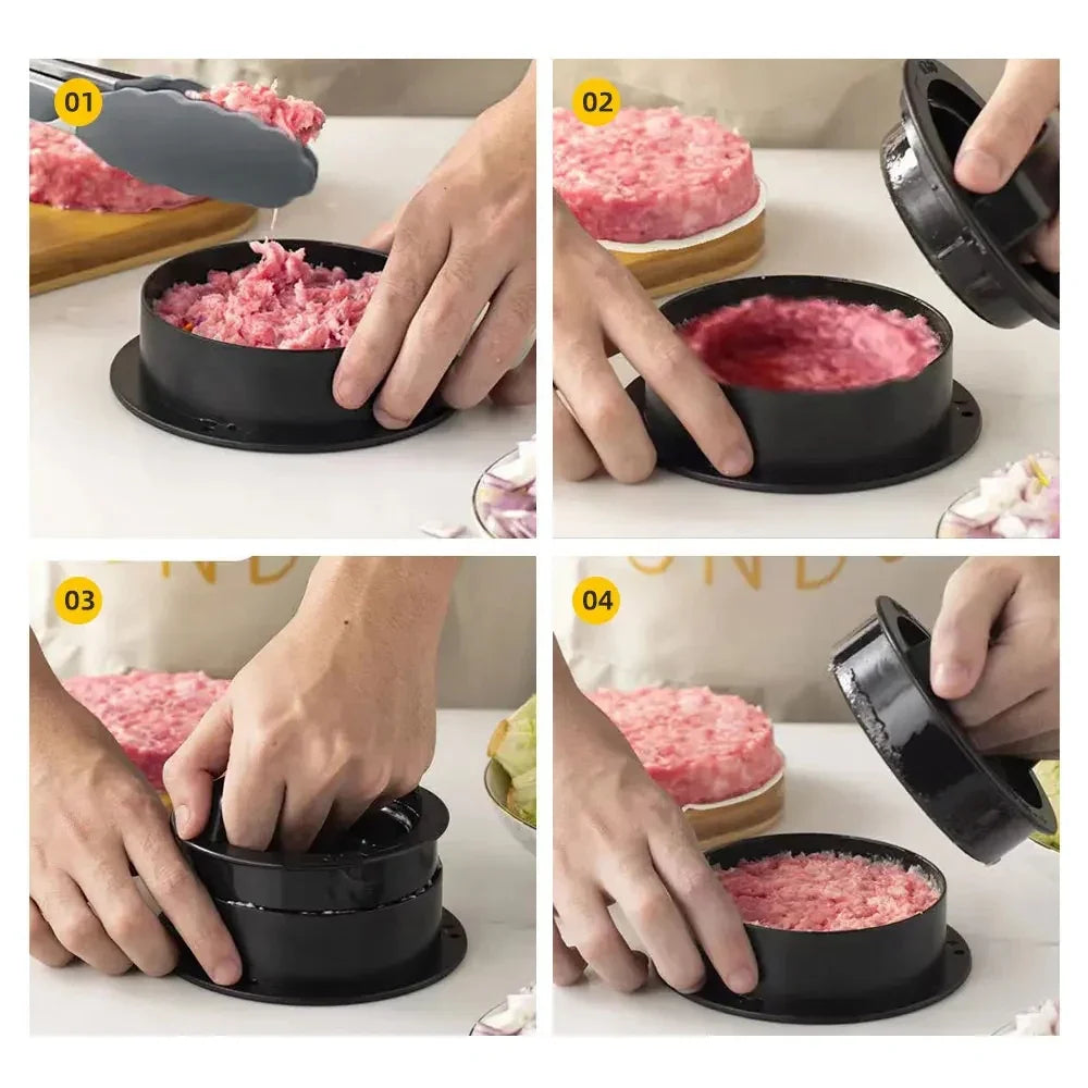 Presse à burger 3 en 1 antiadhésive