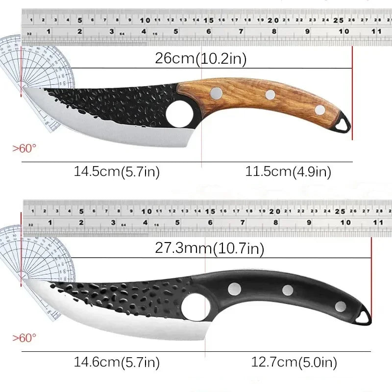 Couteau à désosser et chef en inox