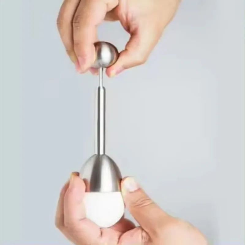 Coupe-coque en inox pour œufs