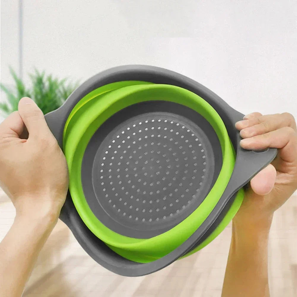 Passoire pliable en silicone