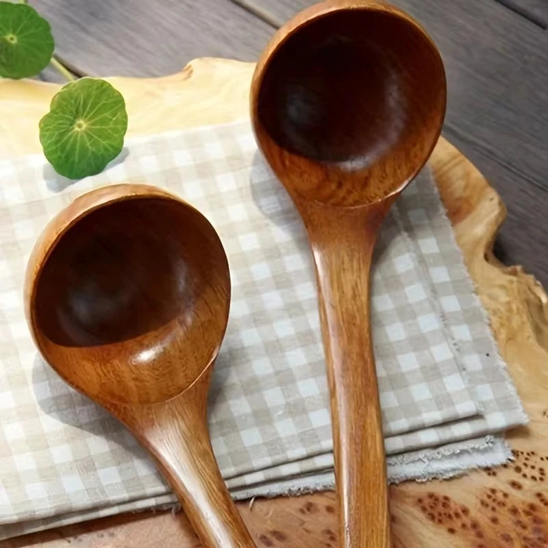 Cuillère de cuisine en bois antiadhésive