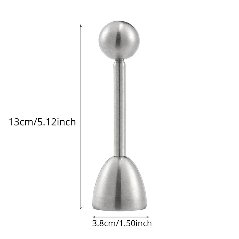 Coupe-coque en inox pour œufs
