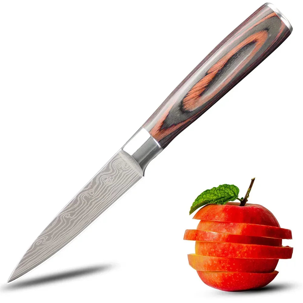 Petit couteau d’office 3,5" en inox haute teneur en carbone