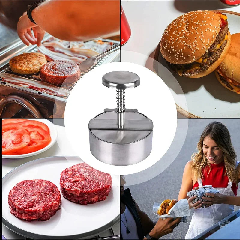 Presse à steak haché en inox