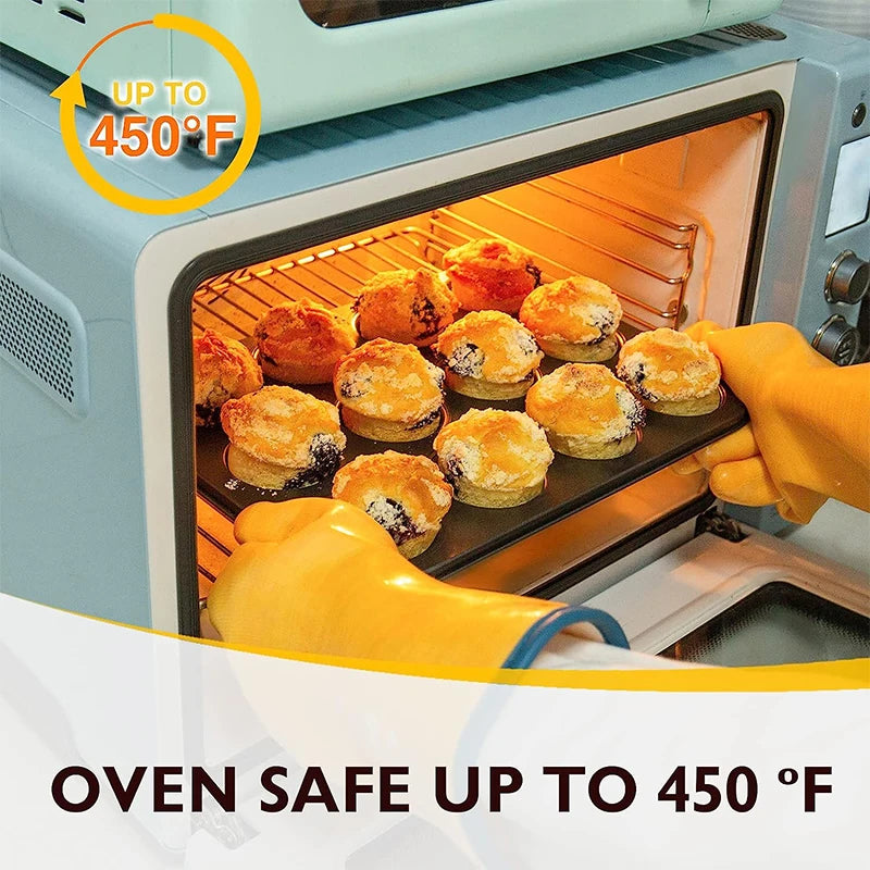 Moule à muffins 12 cups antiadhésif LMETJMA