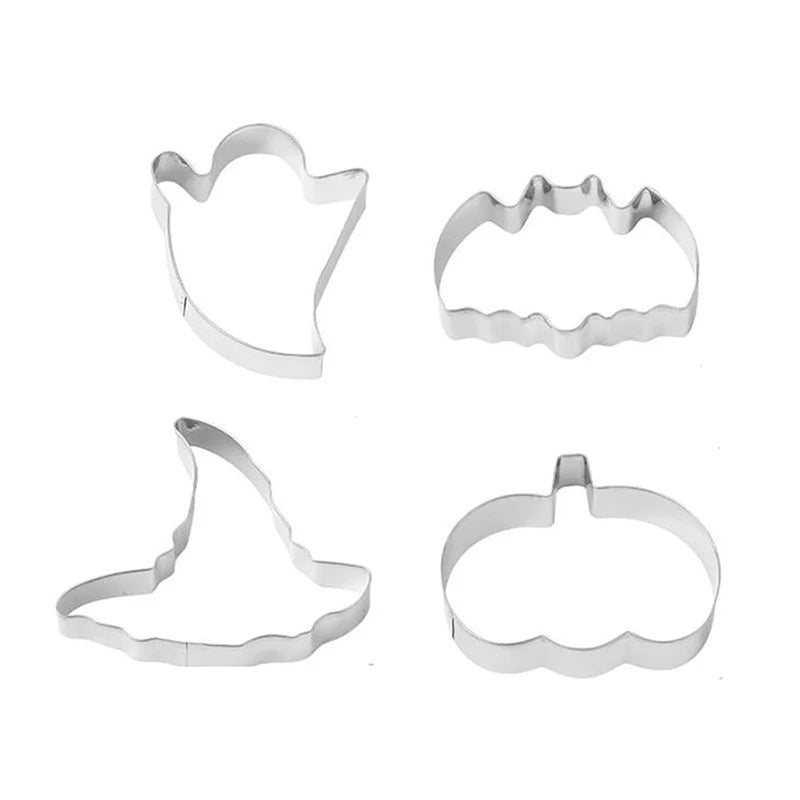 Set de 12 emporte pièces Halloween en inox LMETJMA